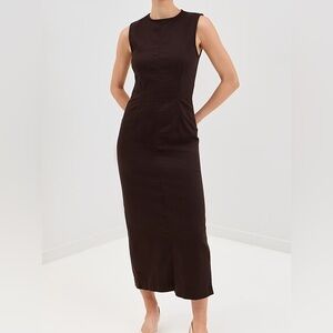 Reformation - Kendi Denim Midi Dress